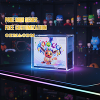 Boîte de présentation en acrylique pour Elite Trainer Box (ETB) de jeu de cartes à collectionner Pokémon (PKM TCG) – Étui en acrylique pour collection Ultra Premium et Booster Box
