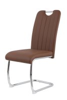 Chaise de salle à manger DL, chaise en PU avec design moderne, chaise de salle à manger de banquet à bas prix