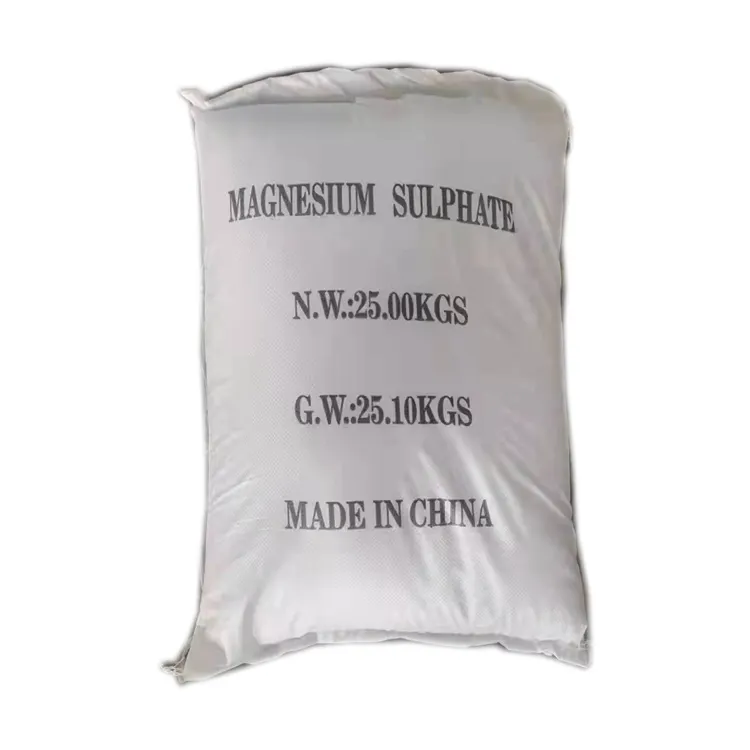 White Powder Safe Edible Food Grade Calcium Sulphate Industry Grade Hl Magnesium Sulphate 25kg 99%