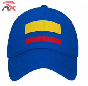 Casquette de baseball ajustable de qualité supérieure pour les fans de football, avec drapeau colombien, en gros - Product Image 4