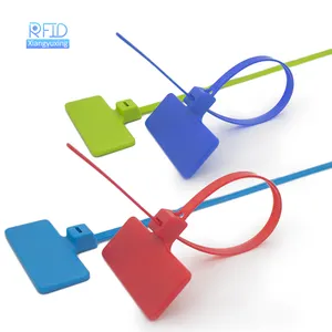 Shoes Security hf/uhf nfc rfid cable tie tag 13.56mhz 900mhz long reading zip tie seal rfid tag