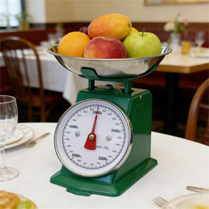 Veidt Weigh 5kg Dial <b>Scale</b> Kitchen Household Detachable <b>Mechanical</b> Table High Kilogram ZZSP-601-5kg Stainless Steel Tray - Product Image 1