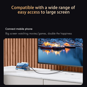 Vente en gros USB-C vers <span class=keywords><strong>HDMI</strong></span> 8K 60Hz câble <span class=keywords><strong>adaptateur</strong></span> mâle vers mâle 48Gbps 8K USB Type C vers 8K <span class=keywords><strong>HDMI</strong></span> câble convertisseur pour téléphone mobile <span class=keywords><strong>mac</strong></span> - Product Image 3