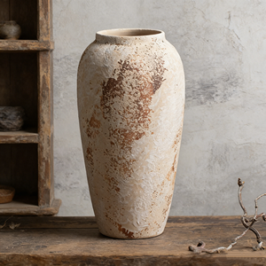 Vases <span class=keywords><strong>en</strong></span> porcelaine faits à la main, style Wabi Sabi, Japandi, marbrés, vintage, cuites à haute température, <span class=keywords><strong>en</strong></span> céramique, grands vases à fleurs, <span class=keywords><strong>poterie</strong></span> - Product Image 5