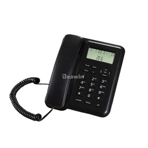 <span class=keywords><strong>Téléphone</strong></span> <span class=keywords><strong>fixe</strong></span> analogique Panasonic pour bureau avec <span class=keywords><strong>fonction</strong></span> d'identification de l'appelant et haut-parleur <span class=keywords><strong>mains</strong></span> <span class=keywords><strong>libres</strong></span> pour usage domestique et commercial - Product Image 2
