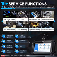 Lector de Códigos OBD2 Xtool D5S, Escáner de Diagnóstico para Automóviles con 5 Sistemas PCM/TCM/ABS/SRS, Compatible con Varios Idiomas