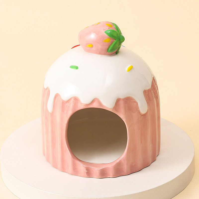 (Gâteau au sommet de neige) Rose