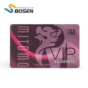 Luxury Plastic Business Gift Cards Printed UV Relievo Custom Design PVC VIP Membership Card