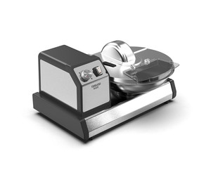 Hachoir à viande électrique commercial compact en acier inoxydable pour légumes et viande - Product Image 5