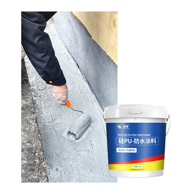 Roof waterproofing and leak repair material roof crack special adhesive roof exterior wall polyurethane coating