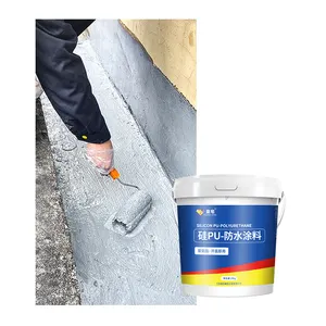 Roof Waterproofing And Leak Repair Material Roof Crack Special Adhesive Roof Exterior Wall Polyurethane Coating