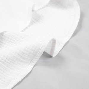 <span class=keywords><strong>Vestiti</strong></span> <span class=keywords><strong>estivi</strong></span> bianchi a maniche lunghe climatizzati pantaloncini in garza a doppio strato Set pigiami da donna in cotone e <span class=keywords><strong>vestiti</strong></span> per la casa - Product Image 5