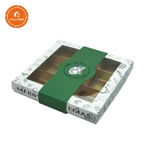Wholesale Best Empty Luxury Pack PVC Window Tray Chocolate Dates Packaging Box