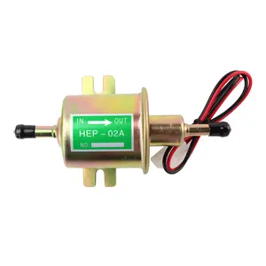 Engine Parts Universal Electric Fuel Pump 12V HEP-02A for Car Carburetor Motorcycle