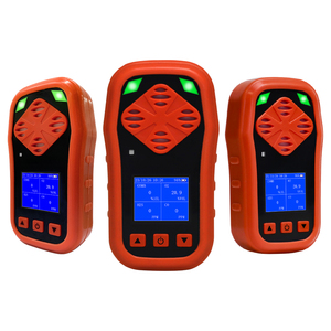 Detector de Gás Portátil Industrial com Alarme de Luz Vermelha para Gás H2S, Gás de Esgoto, Gás Combustível e Gás Tóxico para Alarme de Vazamento de Gás - Product Image 1