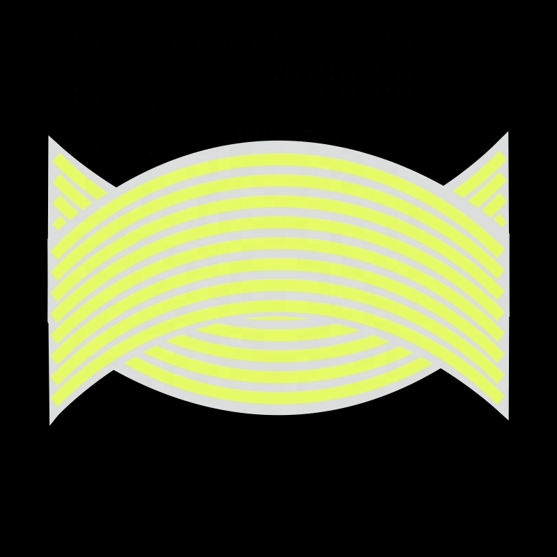 Пользовательские 12 16 17 18 дюймов автомобильные шины диски мотоциклетные велосипедные колеса Ступицы защитные светоотражающие наклейки