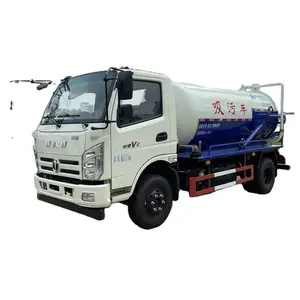 Camion d'aspiration des eaux usées 5T Jiangnan camion-citerne d'aspiration des eaux usées fabricant ventes à prix réduit