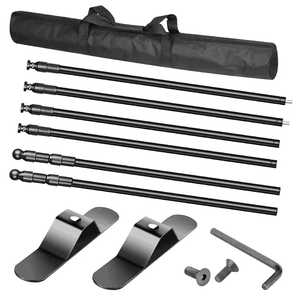 Telones de Fondo Personalizados con Soporte, Fondo Virtual para <span class=keywords><strong>Zoom</strong></span> con Logotipo Impreso - Product Image 2