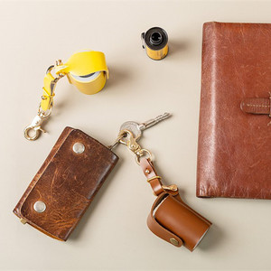 Étui de protection simple en cuir PU vintage personnalisable pour rouleau de <span class=keywords><strong>pellicule</strong></span> photo, <span class=keywords><strong>porte</strong></span>-<span class=keywords><strong>clés</strong></span> en vrac - Product Image 2