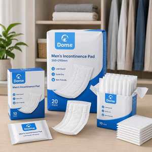 Almohadillas para <span class=keywords><strong>Incontinencia</strong></span> Adulta con Protección Contra Fugas Laterales, Libres de Químicos, Diseño Ergonómico, Sensación Refrescante, Empaquetadas Individualmente - Product Image 1