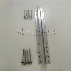 Venta al por mayor <span class=keywords><strong>Perfil</strong></span> de aluminio Estantería de montaje Techo de metal <span class=keywords><strong>Panel</strong></span> <span class=keywords><strong>solar</strong></span> Sistema de montaje sin riel corto Mini riel <span class=keywords><strong>solar</strong></span> - Product Image 6