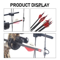 Flèche SPG en Carbone Pur pour Tir à l'Arc de Chasse, Composé, Classique ou Droit, Jeux de Flèches 32 Pouces, Fibre 3K, Spine 300, Diamètre Intérieur 6,2 mm