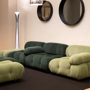 French Luxury Fabric Double Sofa Sectional Sofa For Living Room Hotel Lobby Sofa