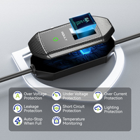 Chargeur EV portable 7 kW Type2 Type1 GBT 32A Câble de charge pour véhicule électrique mobile 5M Nouvelle application de surveillance Contrôle intelligent