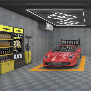 Vente en gros Lampes de <span class=keywords><strong>garage</strong></span> hexagonales en nid d'abeille Lampes de <span class=keywords><strong>garage</strong></span> hexagonales pour atelier - Product Image 1