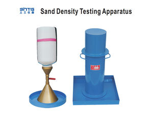 Aparelho de teste de densidade de areia, para ensaios de densidade no solo, conjunto de teste de substituição de areia, cilindro de mortar, aparelho de cone de areia - Product Image 3