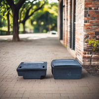 Pièges à rats solides en plastique PP écologiques intérieurs/extérieurs professionnels avec contrôle durable des rongeurs