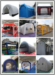 Xz OEM ODM 3m 4M 5M 6m PVC gấp xách tay lớn giá rẻ nhà máy triển lãm gian hàng Inflatable hộp đêm không thấm nước triển lãm lều - Product Image 2