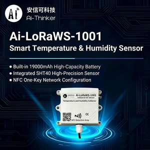 Sensor de Temperatura y Humedad Ai-Thinker Ai-LoRaWS-1001 con RG-03H, Ultra Bajo Consumo, Alta Precisión - Product Image 5