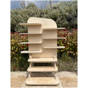 Support de magasin pliable bricolage personnalisé étal de marché en bois présentoir à utiliser pour le stockage à la maison ou foire d'artisanat présentoir à outils - Product Image 4