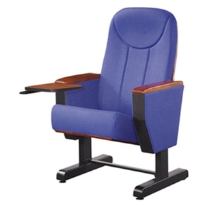 Nuevo Diseño Hecho en China, Sillas de Cine Plegables de Tela Roja Modernas y Lujosas, Asientos de Cine VIP con Portavasos para Salas de Cine - Product Image 4