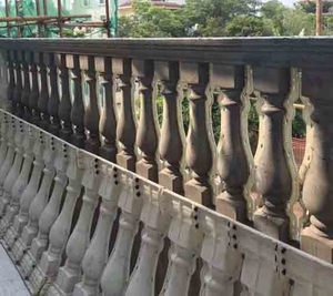 Ngoài trời trang trí bê tông lan can lan can khuôn ABS/nhựa tay vịn và lan can cho hàng rào thiết kế sản phẩm - Product Image 4