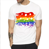 LGBT bayrağı Gay gurur ay Transgender gökkuşağı lezbiyen aşk aşk T-Shirt