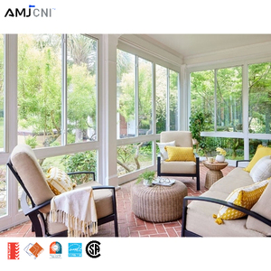 Fenêtres coulissantes à cadre fin, modernes et minimalistes, personnalisées, à économie d'énergie, en aluminium, conformes aux normes canadiennes NFRC, AMJ. - Product Image 1