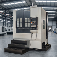 Tour CNC vertical VTC900 à commande GSK, mono-broche, usage moyen, haute rigidité, pour disques de frein de moyeu de roue automobile, certifié CE