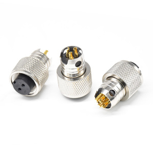 ขั้วต่อกันน้ำมาตรฐานทหาร MS3106 10SL-3 ปลั๊กสำหรับการบิน 2/3/4 ขา 5015 ซ็อกเก็ตติดตั้งบนแผงแบบตัวเมีย ตัวเรือนอะลูมิเนียมอัลลอย - Product Image 2