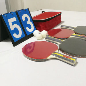 Ensemble de raquette de tennis de table professionnelle en carbone avec impression personnalisée et logo de <span class=keywords><strong>3</strong></span> à 6 étoiles Raquette de tennis de table - Product Image 5