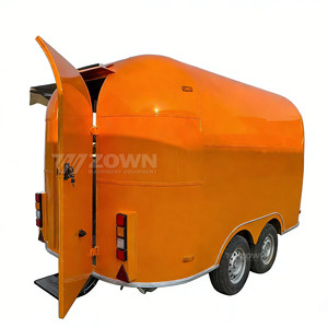 New Original Catering <b>Trailer</b> Coffee Truck for Sale Foldable Cart Candy Food US Factory-Direct Sales - Product Image 2