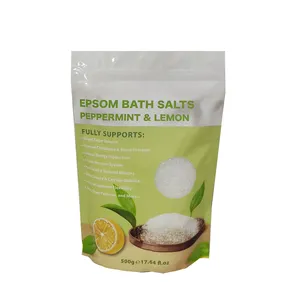 Foil Bag Packed Bulk Food Grade Magnesium Sulphate Bath Epsom Salt muscle therapy bath salts