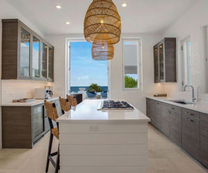 Custom Flat Pack Wooden Modular Kitchen <b>Cabinets</b> for Apartment Mall Hospital & Villa Use-Foshan Origin - Product Image 3