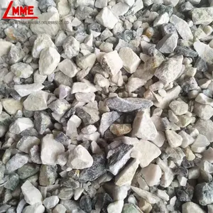 China LMME High purity barite lump for oil drilling API standard with density 4.2