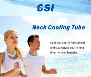 Refroidisseur de cou CSI SmartTemp PCM - Technologie de refroidissement à activation automatique, démarre à 28 ° C pour les ouvriers du bâtiment et les couvreurs - Product Image 3