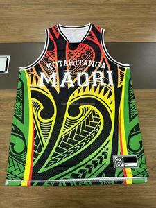Camisetas de Baloncesto Personalizadas FQ con Diseño de Cultura Reggae, Estilo One Love Jah Bless, Uniformes de Baloncesto Juveniles de Nueva Zelanda, Sublimados - Product Image 4
