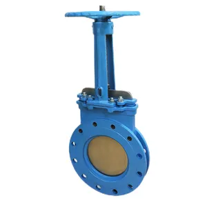 Manual High Quality Cast Steel Gate Valve Hot Customized Flange Knife Gate Valve