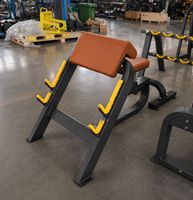 Banco de curl de bíceps comercial MRD-B1044 de alta resistencia, máquina de curl Preacher para entrenamiento de brazos en gimnasio