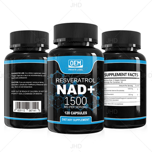 OEM Label pribadi nikotinamide Adenine dinukleotide Y Trans Resveratrol 1200mg kapsul suplemen NAD - Product Image 3